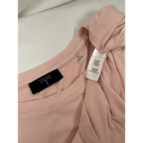 Women's Tahari Top Pink Size XL - Picture 5 of 5